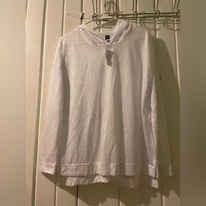 Old Navy sheer hooded top-small NWT